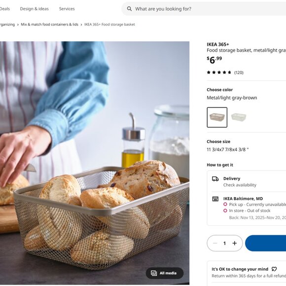 Ikea SKÅDIS Pegboard $100 bundle with FREE Items and extra accessories - Picture 9 of 11